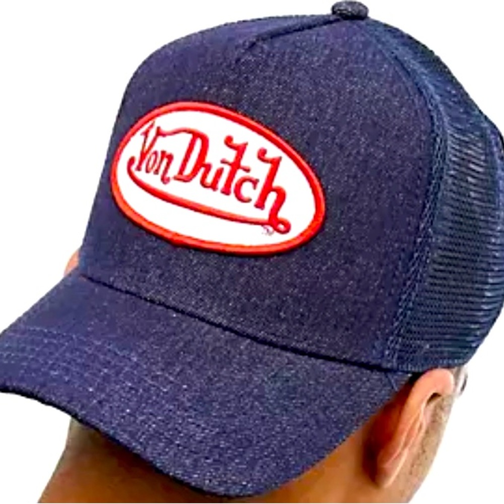 VonDutch trucker hat Denin  . New without tags.